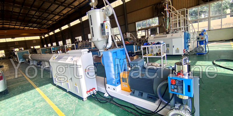 Dây chuyền sản xuất ống PE Yongte 75-250mm sẽ được kiểm tra và kiểm tra vào cuối tháng 3 năm 2025