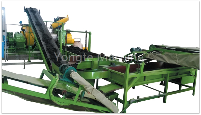 Máy móc nhựa Yongte giúp xu hướng tái chế lốp xe chất thải mới
