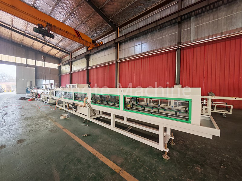 Dây chuyền sản xuất ống điện MPP cho khách hàng Trung Quốc