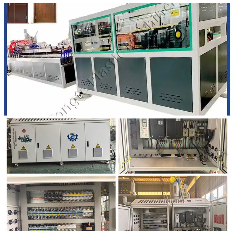Tái chế nhựa cáp chất thải vào ống nhựa và hồ sơ nhựa