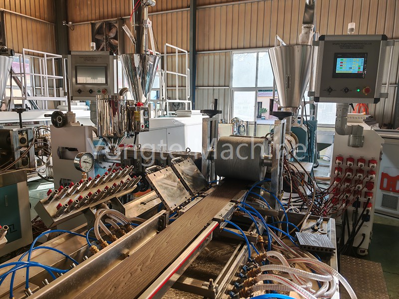 Yongte đã tối ưu hóa thành công mức tiêu thụ năng lượng của máy WPC tổng hợp bằng gỗ.