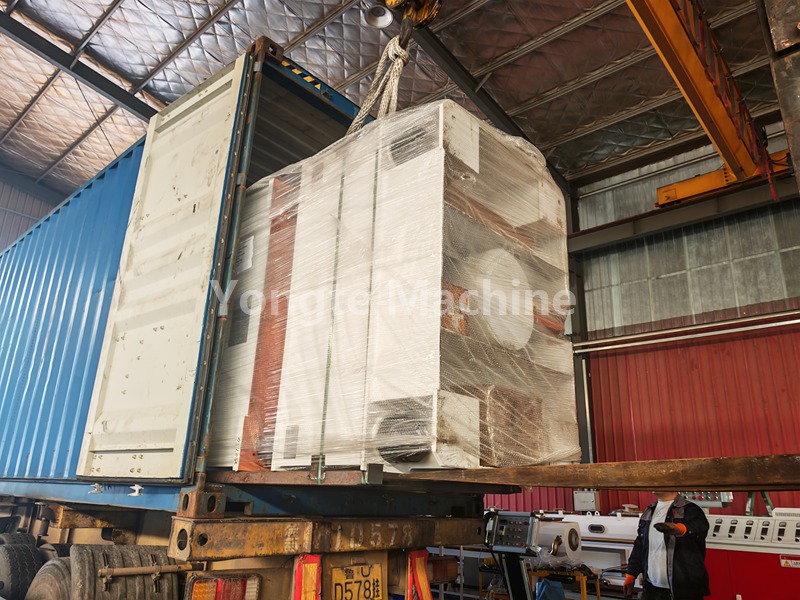 Thiết bị tái chế nhựa Yongte gửi đến khách hàng Châu Phi