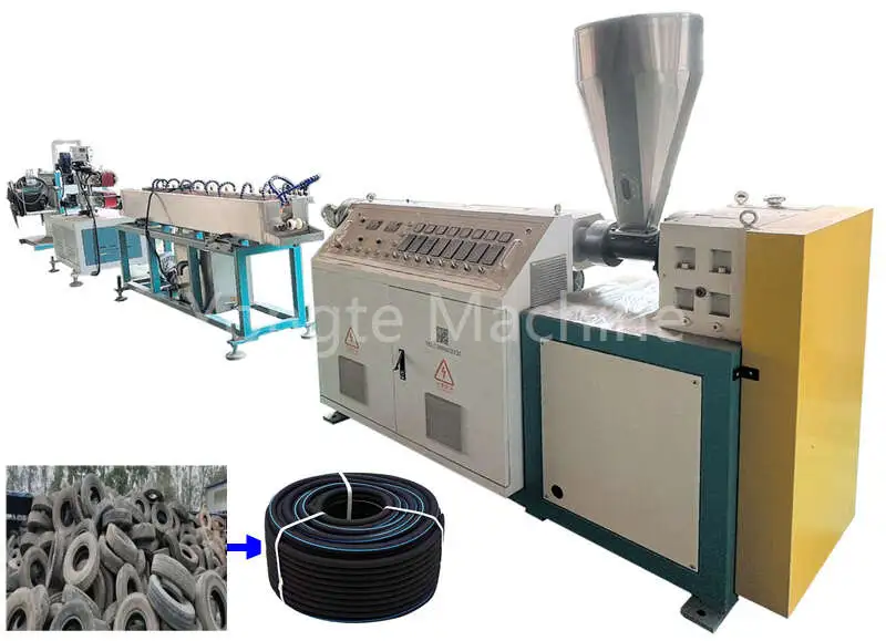 Máy làm ống cao su 9-32mm