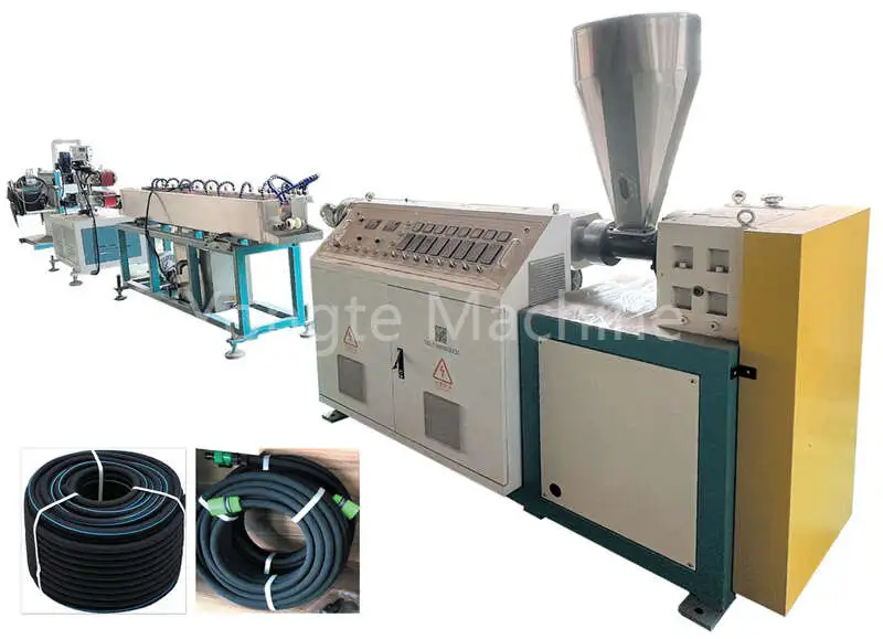 Máy làm ống tưới cao su sử dụng lốp cao su tái chế lãng phí