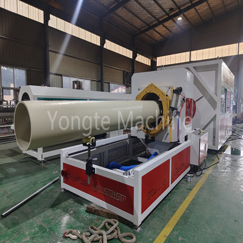 Máy móc nhựa Yongte vượt qua các nút cổ phần sản xuất trong ống PVC đường kính 600mm