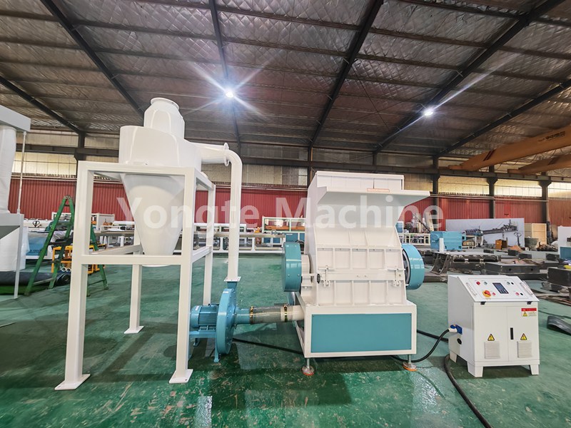 Máy nghiền nhựa Yongte được kiểm tra thành công với công suất cao