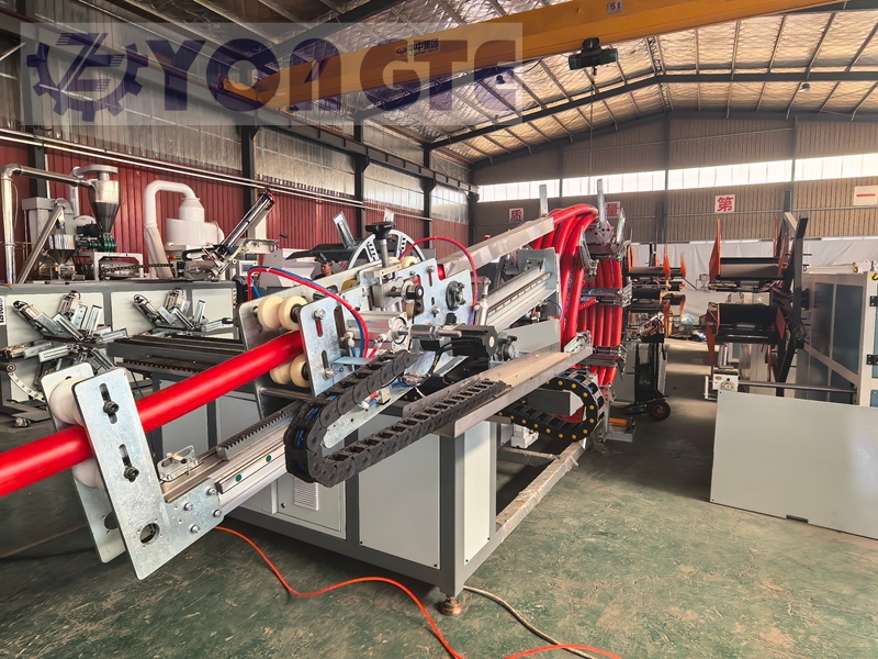 Máy cuộn dây tự phát triển của Yongte Plastics Machinery giải quyết vấn đề khó khăn về cuộn dây cho ống PE đường kính lớn