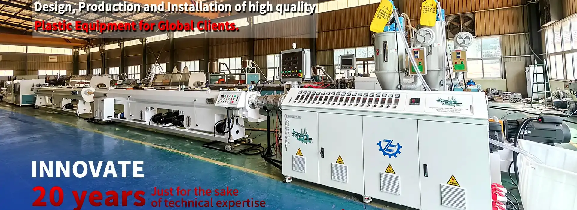 Máy đùn ống nhựa Trung Quốc