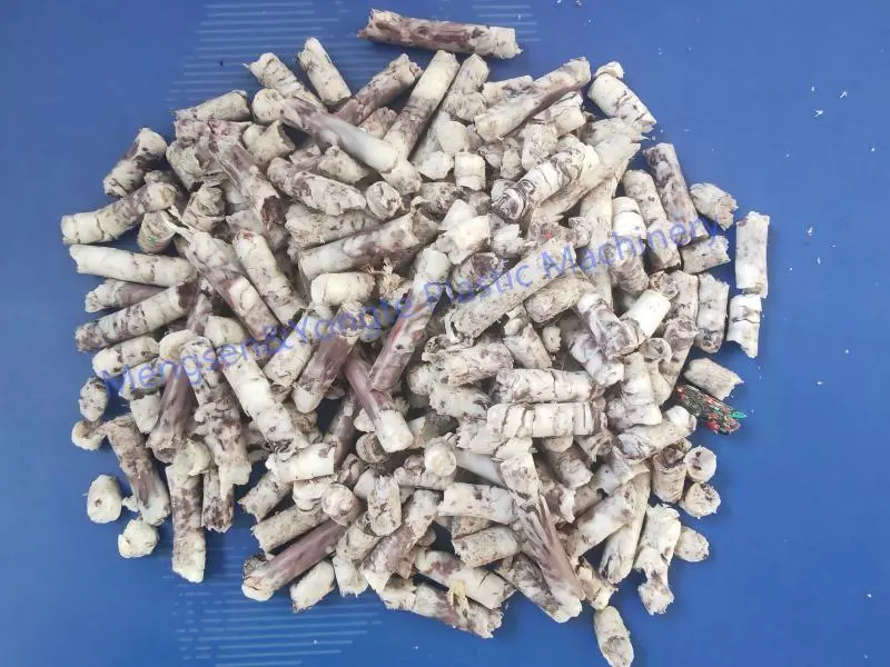 Máy làm viên tái chế màng nhựa 500kg / h cho khách hàng châu Phi