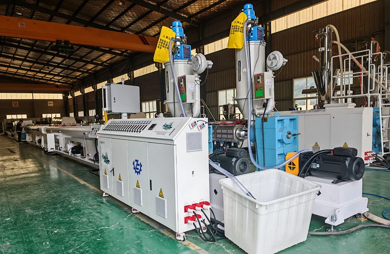 Dự án thành công dây chuyền đồng đùn ống PPR 75-160mm ở Algeria