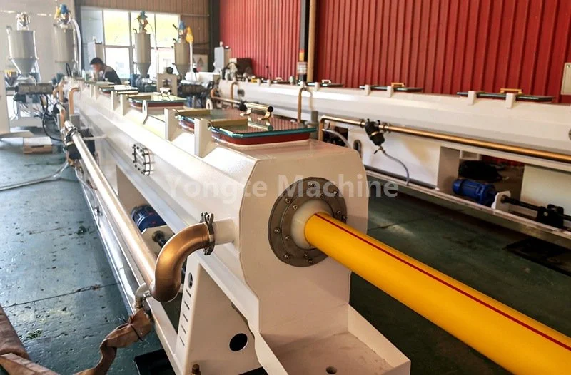 Yongte PPR Pipe Coextrusion Machine - 8m Vacuum Sizing & Spray Cooling Tank