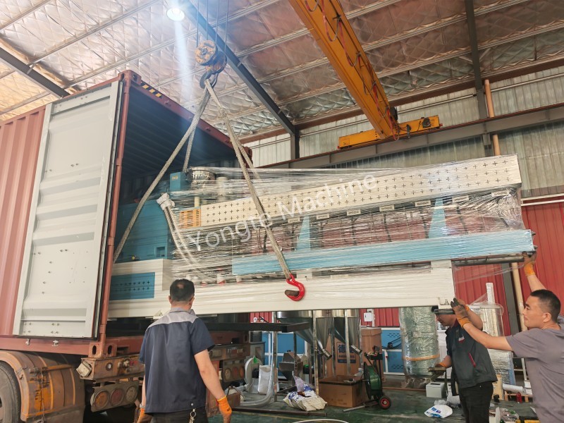 WPC Profile Equipment Shipped to Jordan