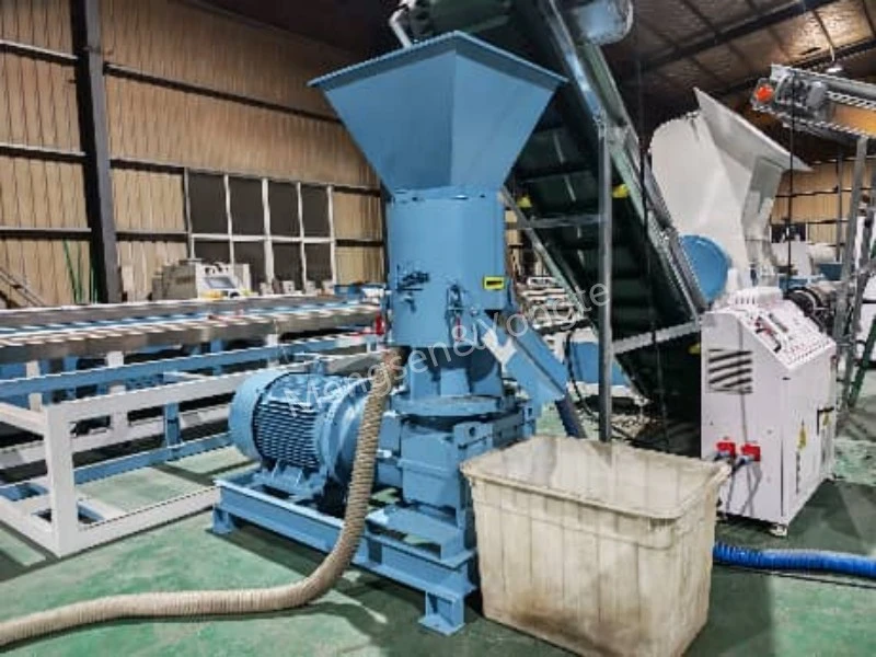 Water-free Plastic Film Cleaning and Compress Recycling Machine