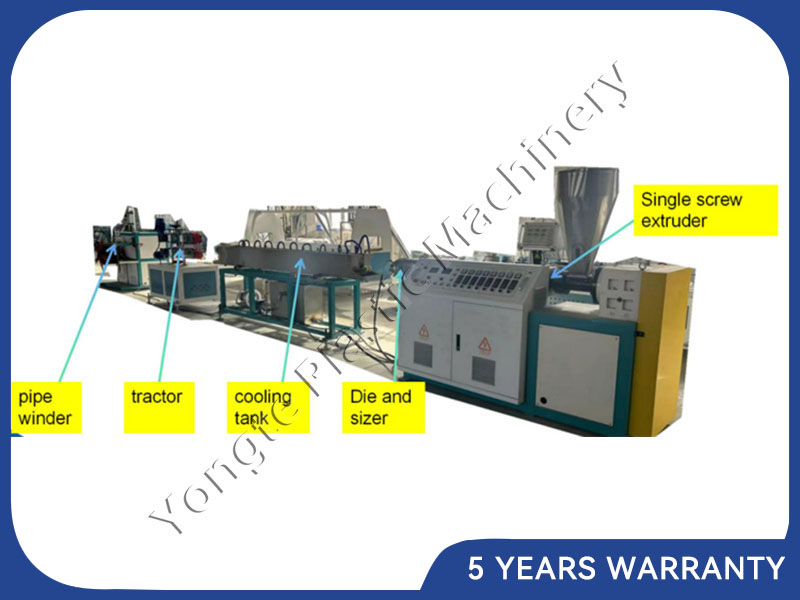 Máy làm ống nước cao su