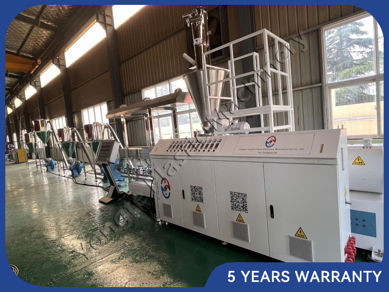 Máy làm hạt composite composite bằng gỗ