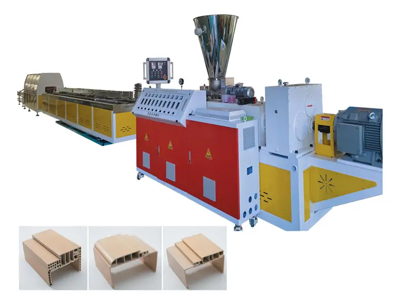 Máy khung cửa WPC
